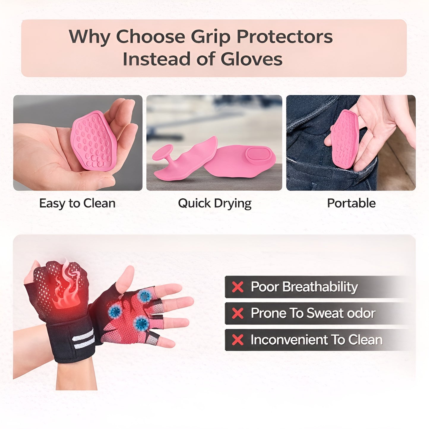 LuxeLift™ Pro Grip Protectors